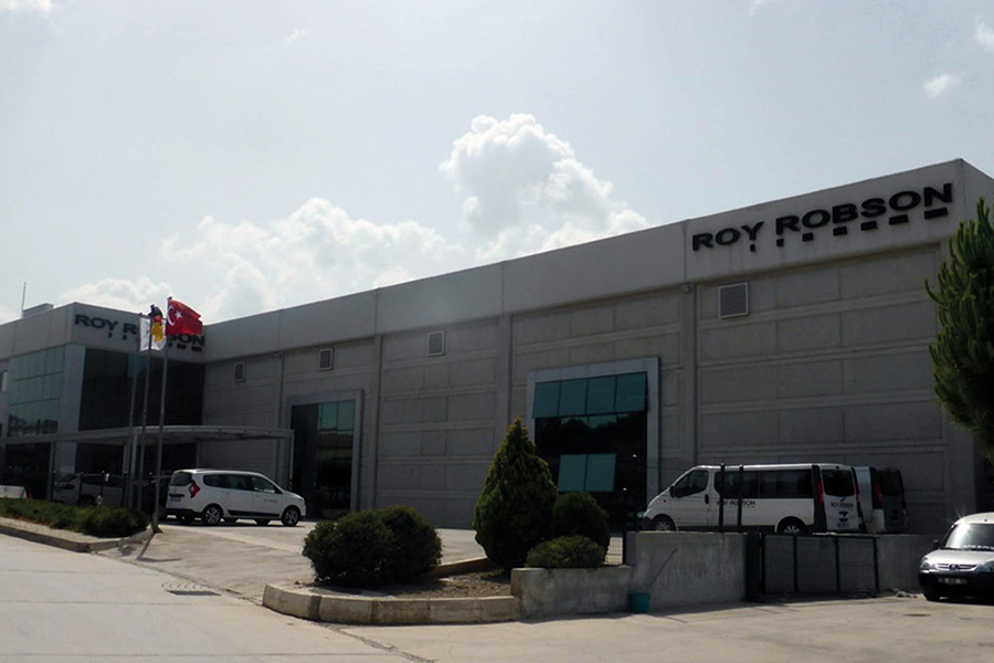 Roy Robson l'entreprise (photo de l'usine)