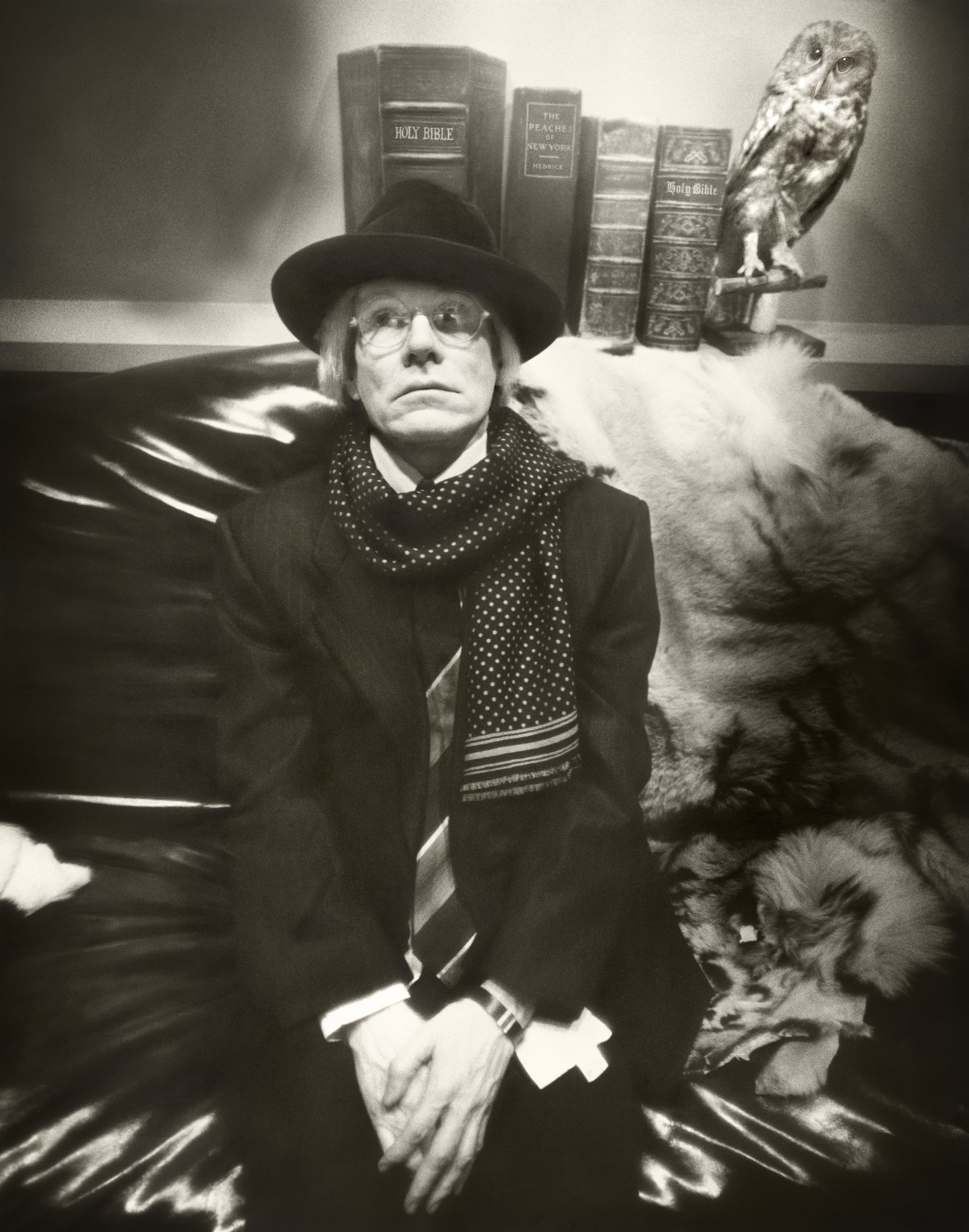 Andy Warhol "I'm a Deeply Superficial Person", 1987 Pigment print ©David Lachapelle Courtesy Galerie Des Bains