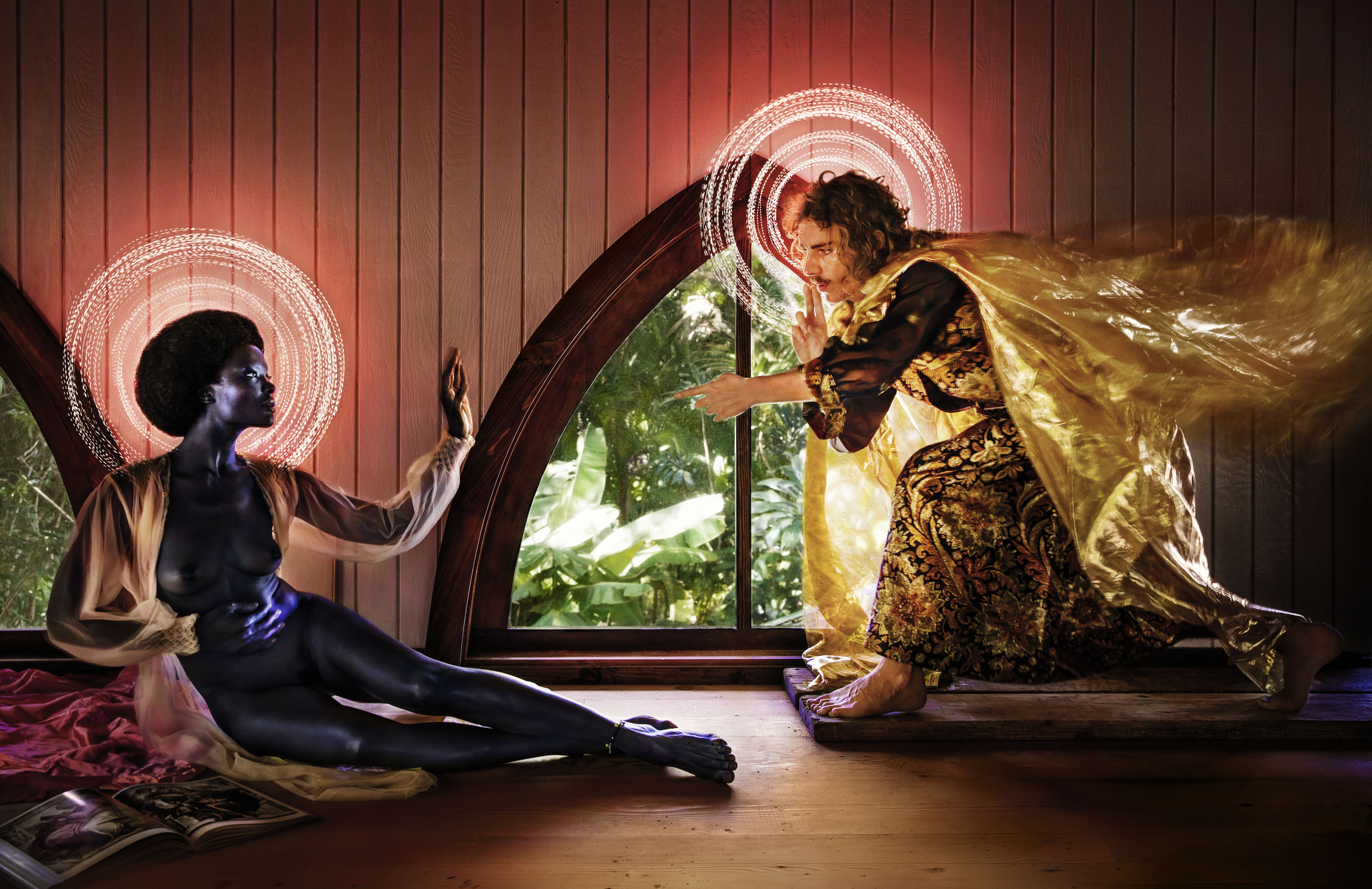 Annunciation, 2019 Pigment print ©David LaChapelle Courtesy Galerie Des Bains