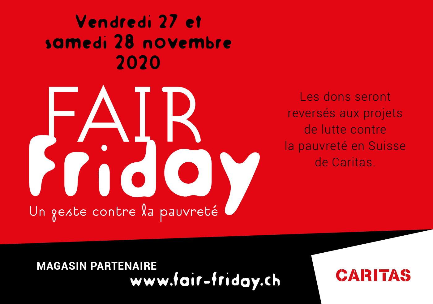 Fair Friday avec Caritas