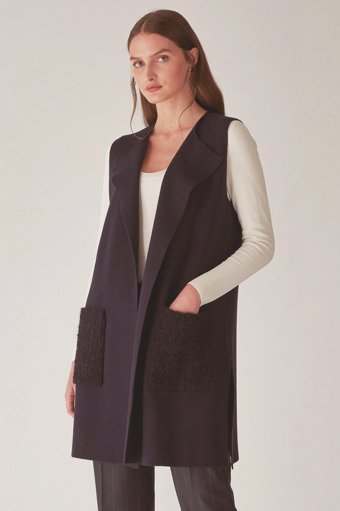 Gilet marine-1